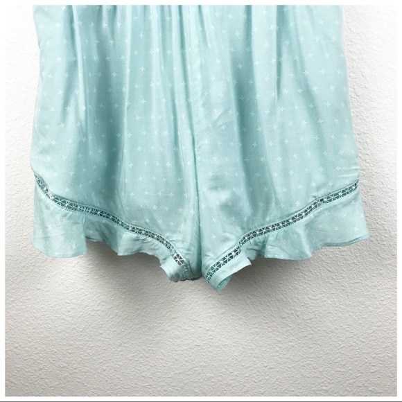 Free People Intimately One of These Days Romper in Sea-foam Size Small - Picture 5 of 11